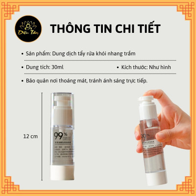 Dung dịch tẩy rửa khói nhang trầm hương, nước vệ sinh lư xông trầm đỉnh đồng thác khói đồ thờ cúng ban thờ, ban thần tài