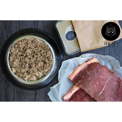 Thức Ăn Cho Chó Dạng Pate Tươi Vị Bò THEPETVN 1Kg (Fresh Beef Paste FOr Dog)