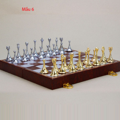 Bộ cờ vua bằng kim loại cao cấp