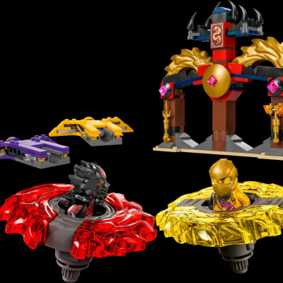 Đồ Chơi Lắp Ráp Con Quay Arin Và Phe Ác - Dragon Spinjitzu Battle Pack - Lego Ninjago 71826 (186 Mảnh Ghép)