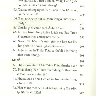 Bắc Triều Tiên Qua 100 Câu Hỏi (Sách Tham Khảo)