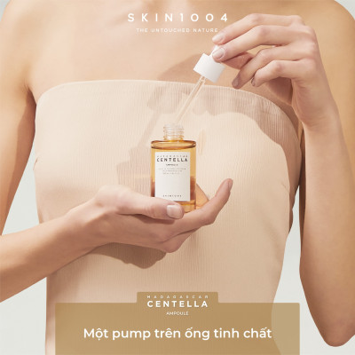 Bộ 2 Sản Phẩm Dưỡng Da Giảm Mụn Skin1004 Madagascar Centella Asiatica Gồm Sửa rữa mặt 125ml + Serum 55ml - JESS SHOP COSMETICS