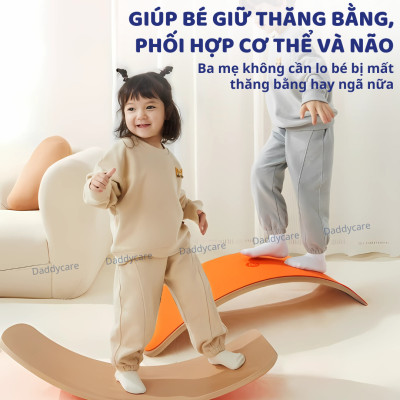 Ván thăng bằng, ván cong bập bênh Mideer Wobble Balance Board, đồ chơi cho bé 2,3,4,5,6 tuỏi