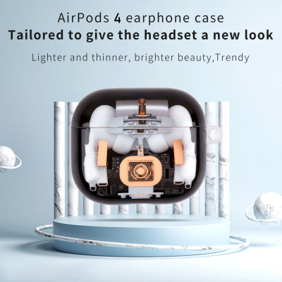 Bao Case Ốp X-ray Cho Airpods Pro 2 / Airpods 4 - Hàng Chính Hãng