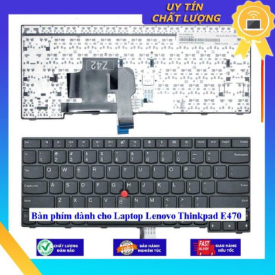 Bàn phím dùng cho Laptop Lenovo Thinkpad E470 - Hàng Nhập Khẩu New Seal