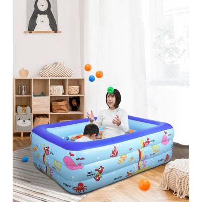  Bể Bơi Phao 2M1 3 tầng hàng Cao cấp (Tặng bộ miếng vá + h.d sử dụng)