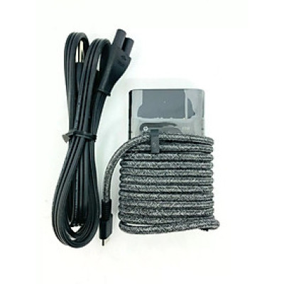 Sạc New Slim Oval 65W USB C Charger For HP EliteBook x360 1040 G2 G3 G4 G5 G6 G7 G8 - hàng nhập khẩu