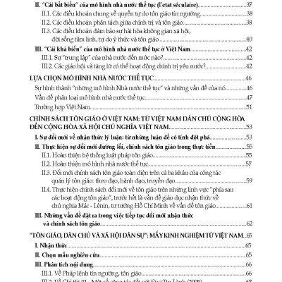 Nhà Nước Pháp Quyền Và Tôn Giáo Ở Việt Nam - Tôn Giáo Và Luật Pháp