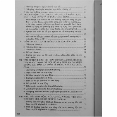 Sách Quy Chuẩn Kỹ Thuật Quốc Gia về An Toàn Cháy Cho Nhà và Công Trình (Thông tư số 09/2023/TT-BXD ngày 16 tháng 10 năm 2023 của Bộ Xây dựng Ban hành sửa đổi: 1:2023 QCVN 06:2022/BXD) - V2286T