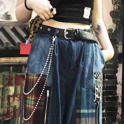 Dây xích đeo quần sợi đính đá ấn tượng độc đáo 
