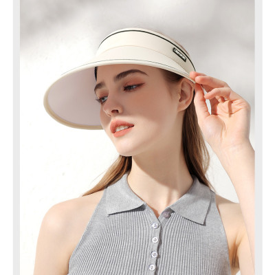 Mũ Chống Nắng Vành Hở Chóp Chống Tia Cực Tím Màu Sắc Sáng Phong Cách Hàn Quốc Thời Trang Mùa Hè