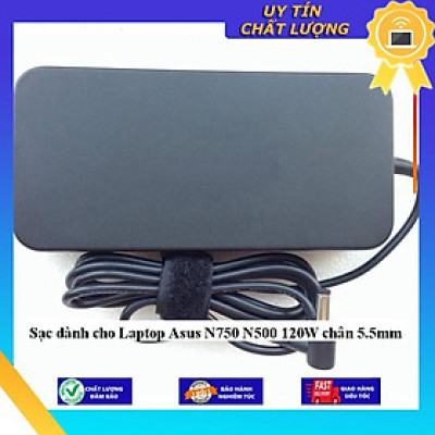 Sạc dùng cho Laptop Asus N750 N500 120W chân 5.5mm - Hàng Nhập Khẩu New Seal