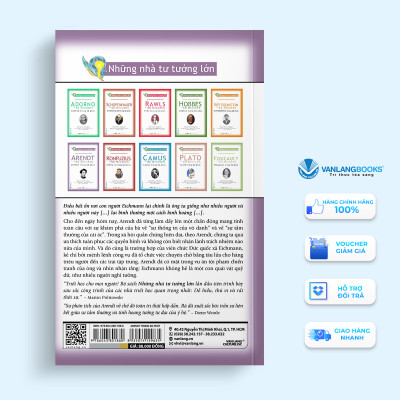 Những Nhà Tư Tưởng Lớn - Arendt Trong 60 Phút - Vanlangbooks