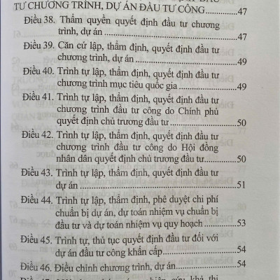 Luật Đầu Tư Công