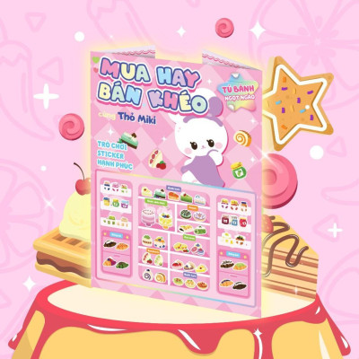 Sách - Mua Hay Bán Khéo - Trò Chơi Bóc Dán Cho Bé - Combo 5 Cuốn - Megabook