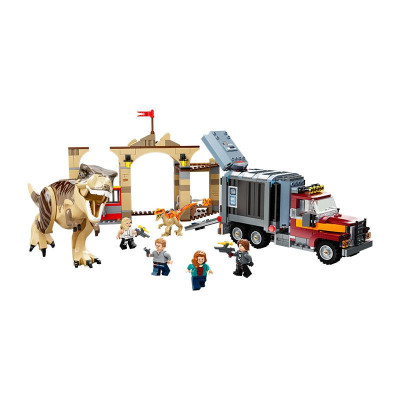 Đồ Chơi LEGO Khủng Long T. Rex & Atrociraptor Tẩu Thoát 76948 (466 chi tiết)