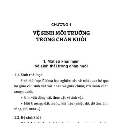 Nông Nghiệp Xanh, Sạch - Vệ Sinh Môi Trường Trong Chăn Nuôi (Tái bản 2025)