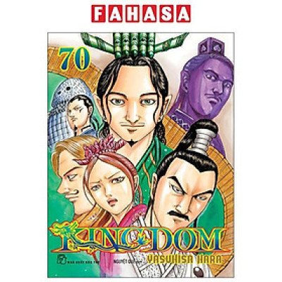 Sách - KINGDOM - Tập 70 - Tặng Kèm Thẻ Hình Nhân Vật + Card Giấy