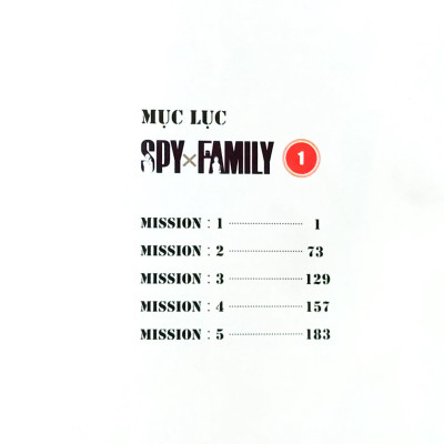 Sách - Spy X Family - Tập 1 (Tái Bản 2025)