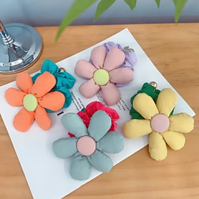 THUN CỘT TÓC HÌNH BÔNG HOA TRƠN CHO NGƯỜI LỚN VÀ BÉ GÁI