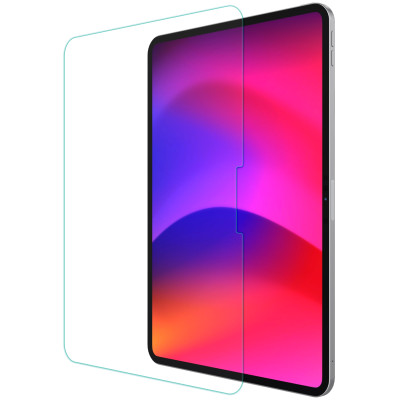 Miếng dán màn hình kính cường lực Nillkin cho iPad Pro 11 inch / iPad Pro 13 inch 2024 M4 hiệu Nillkin Amazing H+ (mỏng 0.2 mm, vát cạnh 2.5D, chống trầy, chống va đập) - Hàng Chính Hãng