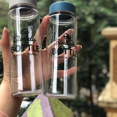 Bình nước Echo Cloudy | Blue Sky Bottle 500ml - Hàng Nội Địa Nhật Bản