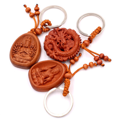 Combo 3 móc khóa phật Thiên Thủ Thiên Nhãn - Bất Động Minh Vương - Rồng 3 Chiều - bình an, may mắn