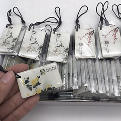 Thẻ cảm ứng từ móc khóa HOA 13.56MHz loại coppy/ sao chép