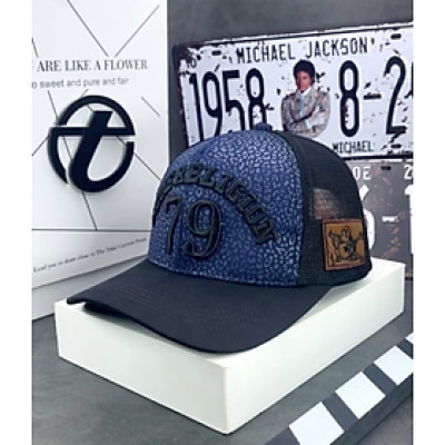 Nón kết, mũ lưỡi trai Ông Địa 79 vải kaki phối lưới form chuẩn thời trang đường phố