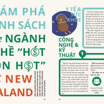 Đến New Zealand Đón Bình Minh Mới - Tặng Kèm Sticket + Huy Hiệu Xinh Yêu