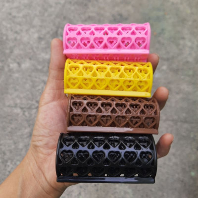 Combo 6 lô gai cuốn tóc trái tim tạo kiểu tóc