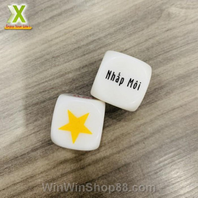 Xí ngầu uống bia tiếng Việt chơi ăn nhậu uống bia vui nhộn,1 viên xí ngầu ăn chơi uống bia cực kỳ vui nhộn- Winz.vn