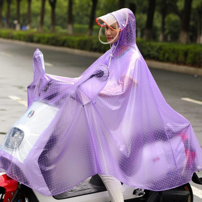 Áo Mưa 1 và 2 Đầu Cánh Dơi Chấm Bi Thời Trang Chất Liệu dẻo mềm - hàng việt