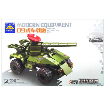 Đồ Chơi Lắp Ráp Mô Hình Thiết Giáp Type 09 - Kazi KY84155-2 (107 Mảnh Ghép)