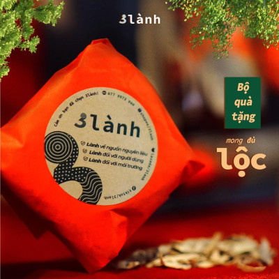 Bộ Quà Tặng Trầm Hương Cao Cấp Lộc 3 Lành Tân Gia Khai Trương Mong An Yên Tài Lộc Phúc Lành Trang Trí Nhà Cửa