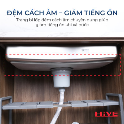 KỆ BỒN RỬA CHÉN INOX TZN 850