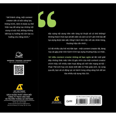 Sách 101 Điều Content Creator Không Kể Bạn Nghe - Skybooks - BẢN QUYỀN