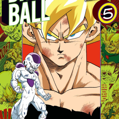 Sách - Dragon Ball Full Color - Phần Bốn - Frieza Đại Đế - Tập 5 (Tái Bản 2025)