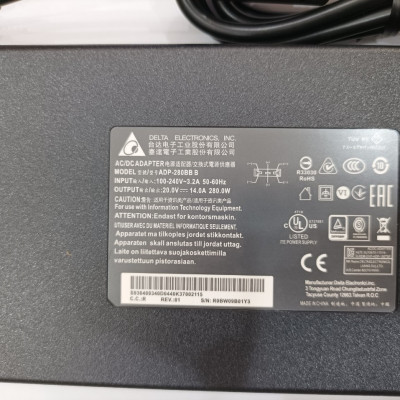 Sạc dành cho Laptop Gaming( Adapter For) MSI GP75 Leopard 10SFSK-481 GP75 Leopard 9SX 20V 14A 280W AC Power hàng nhập khẩu