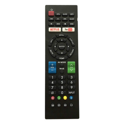Remote Điều Khiển Cho TV LED, Smart TV Sharp RM-L1346 - Hàng nhập khẩu