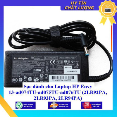 Sạc dùng cho Laptop HP Envy 13-ad074TU-ad075TU-ad076TU (2LR92PA 2LR93PA 2LR94PA) - Hàng Nhập Khẩu New Seal