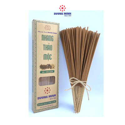 Nhang Thảo Mộc Dương Minh 20cm và 30cm nhang thơm hương tết cổ truyền từ thảo dược tự nhiên