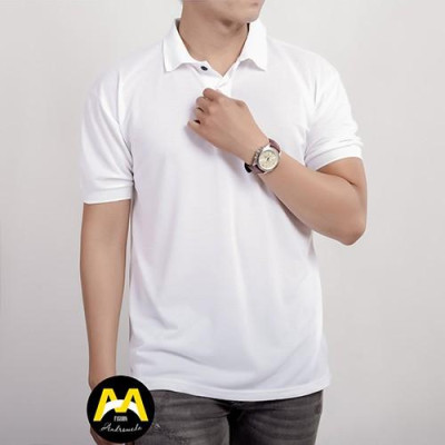 Áo Thun Trơn Có Cổ Cá Sấu 4 Chiều Andromeda Vải Dày Mịn Co Dãn Thoáng Mát