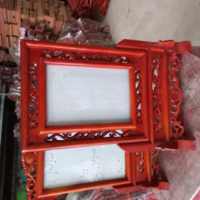 Khung ảnh thờ bằng gỗ hương kt lồng ảnh 25×35cm