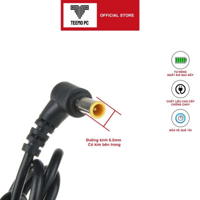 Sạc Tương Thích Cho Laptop Sony Vaio Vpc-Cw Vgn-Fw - Hàng Nhập Khẩu New Seal TEEMO PC TEAC1268