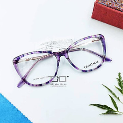 GỌNG KÍNH MẮT MÈO THỜI TRANG HÀN QUỐC DÀNH CHO NỮ, CHÍNH HÃNG CHALLENGER CA3044