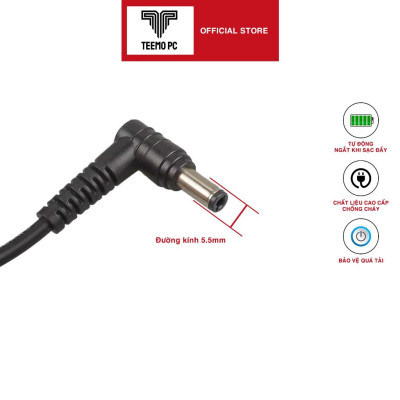 Sạc Tương Thích Cho Laptop Lenovo B580 B580A V580 - Hàng Nhập Khẩu New Seal TEEMO PC TEAC979