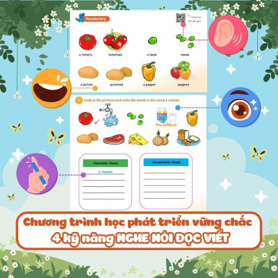 Sách - Cùng Khủng Long Học Tiếng Anh Theo Chủ Đề Lớp 4 - Megabook