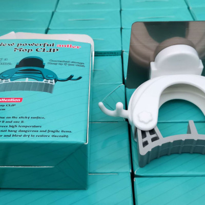 Móc Dán Tường Đa Năng Treo Cây Lau Nhà, Chổi, Đồ Dùng Phòng Tắm MDTCLN001