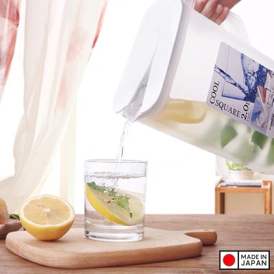 Bình nước Cool Square 2 lít - Hàng nội địa Nhật Bản nhập khẩu chính hãng